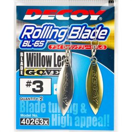 Decoy BL-6 Rolling Willow Leaf Silver/Gold