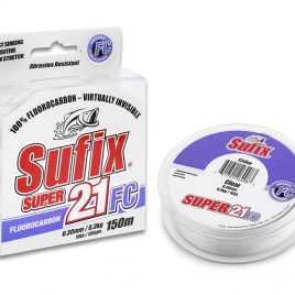 SUFIX Super 21 FC Clear 0.25mm 5.9kg 50m