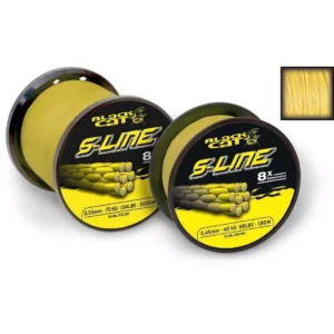BLACK CAT S-Line Ø0,38mm 250m 40kg 88lbs sárga