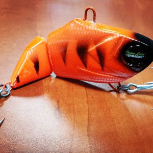 Fishmagnet Double Trouble 110gr 100mm Orange vertikális harcsa wobbler Varga Vili ajánlásával