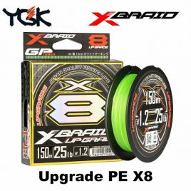 YGK X-Braid Upgrade PE X8 #0.6 14lb 150m