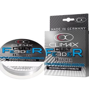 CLIMAX CULT FEEDER HIJACKER NATURAL HOOKLINK 25m 0.23mm