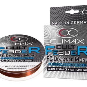 CLIMAX CULT FEEDER DISTANCE MONO 200m 0.28mm Golden Brown