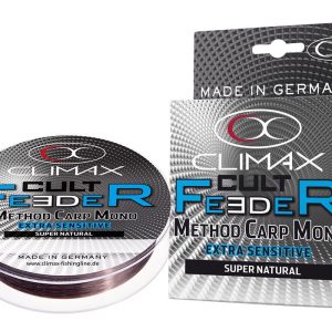 CLIMAX CULT FEEDER METHOD CARP MONO 300m 0.18mm Dark Brown