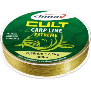 CLIMAX CULT CARP EXTREME MONO 300m 0.35mm Matt Olive