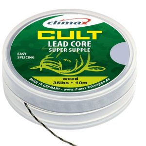 CLIMAX CULT CARP LEADCORE 10m 35lb Weed