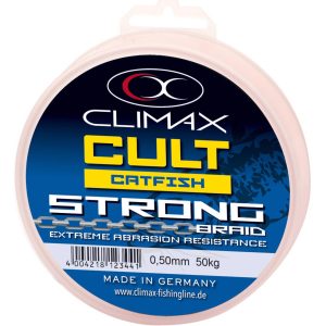 CLIMAX CULT CATFISH STRONG BRAID BROWN 1000m 0.50mm 50kg
