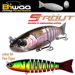 SWIMBAIT STROUT 6.5" 16cm 52gr 04 Fire Tiger
