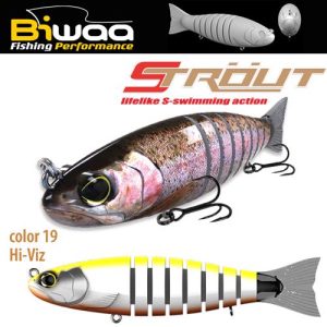 SWIMBAIT STROUT 6.5" 16cm 52gr 19 Hi-Viz