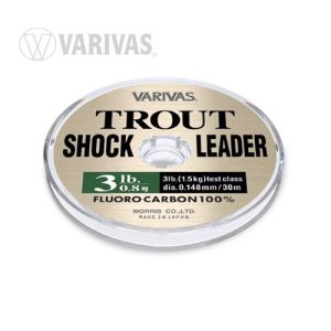 VARIVAS TROUT SHOCKLEADER FLUOROCARBON 30m 0.260mm 10lb
