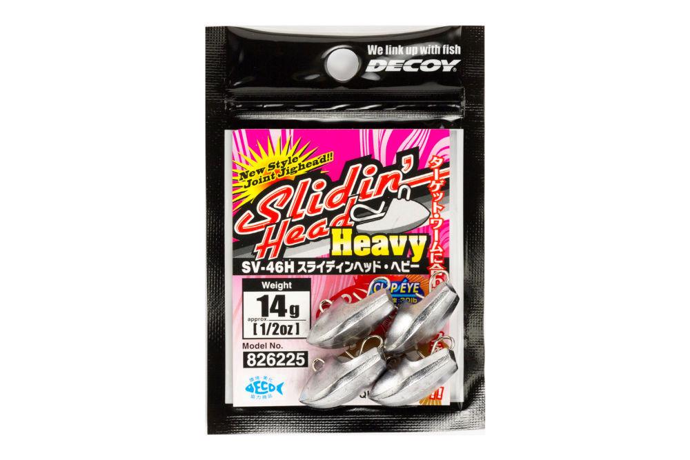JIG FEJ ÓLOM DECOY SV-46H SLIDIN HEAD HEAVY 18gr