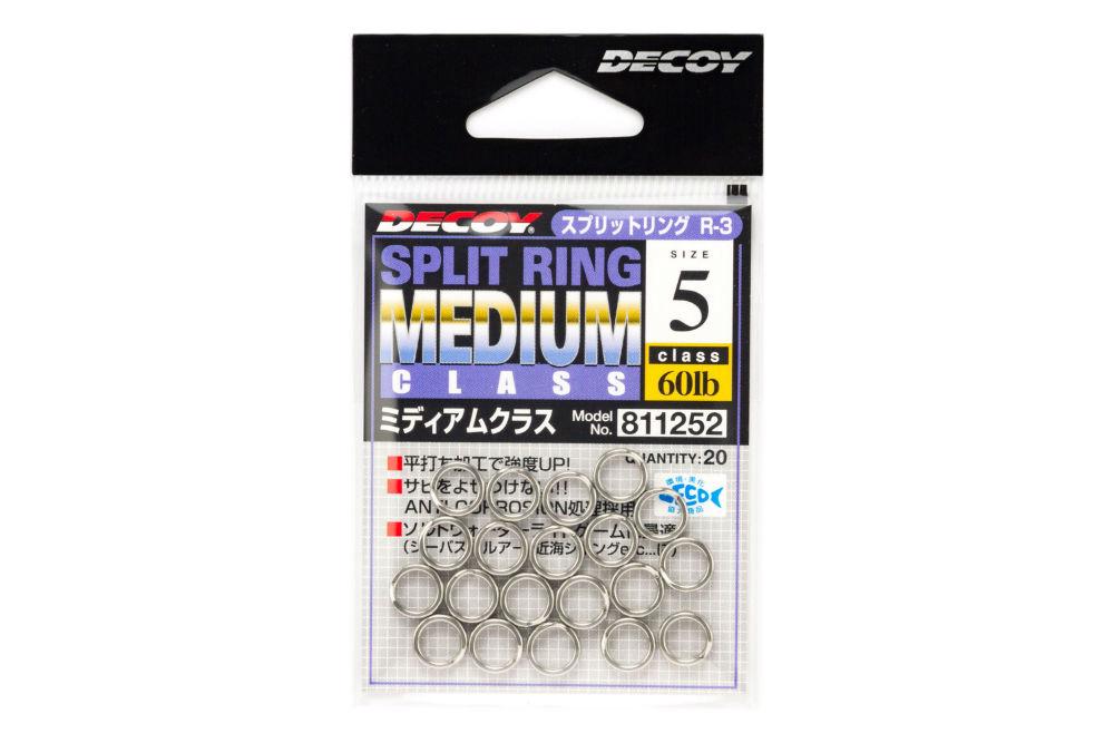 KULCSKARIKA SPLIT RING DECOY R-3 MEDIUM CLASS SILVER 6 75lbs