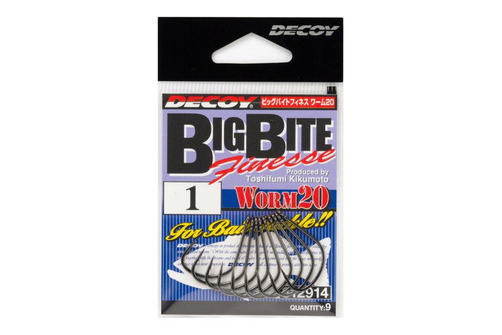 HOROG DECOY WORM 20 BIG BAIT FINESSE 3/0