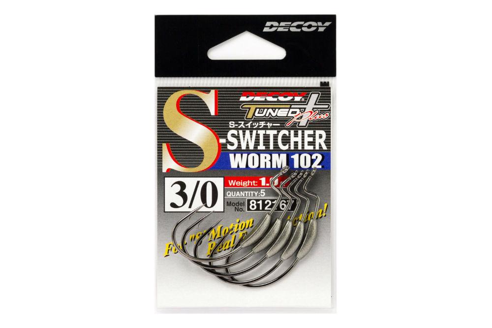 OFFSET HOROG SÚLYOZOTT DECOY WORM 102 S-SWICHER #2/0 0.5gr