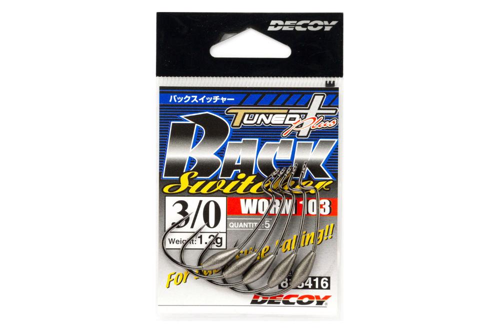 OFFSET HOROG SÚLYOZOTT DECOY WORM 103 BACK SWICHER #3/0 1.2gr