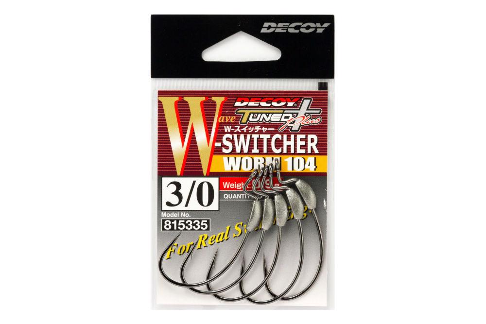 OFFSET HOROG SÚLYOZOTT DECOY WORM 104 W SWICHER #3/0 0.9gr