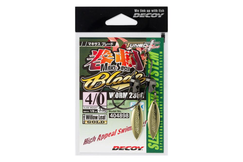 OFFSET HOROG SÚLYOZOTT DECOY WORM 230G MAKISAGU BLADE GOLD #2 1.8gr