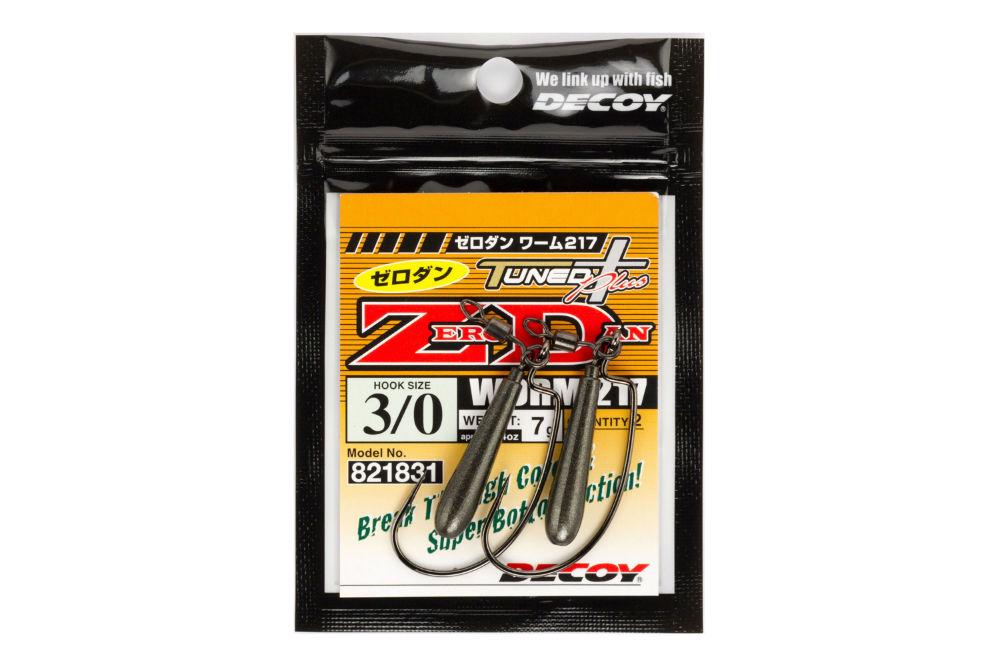 OFFSET HOROG SÚLYOZOTT DECOY WORM 217 ZERO-DAN #1 3.5gr
