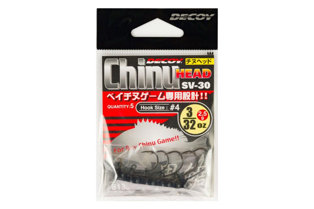 JIG FEJ DECOY SV-30 CHINU HEAD #2 3.5gr