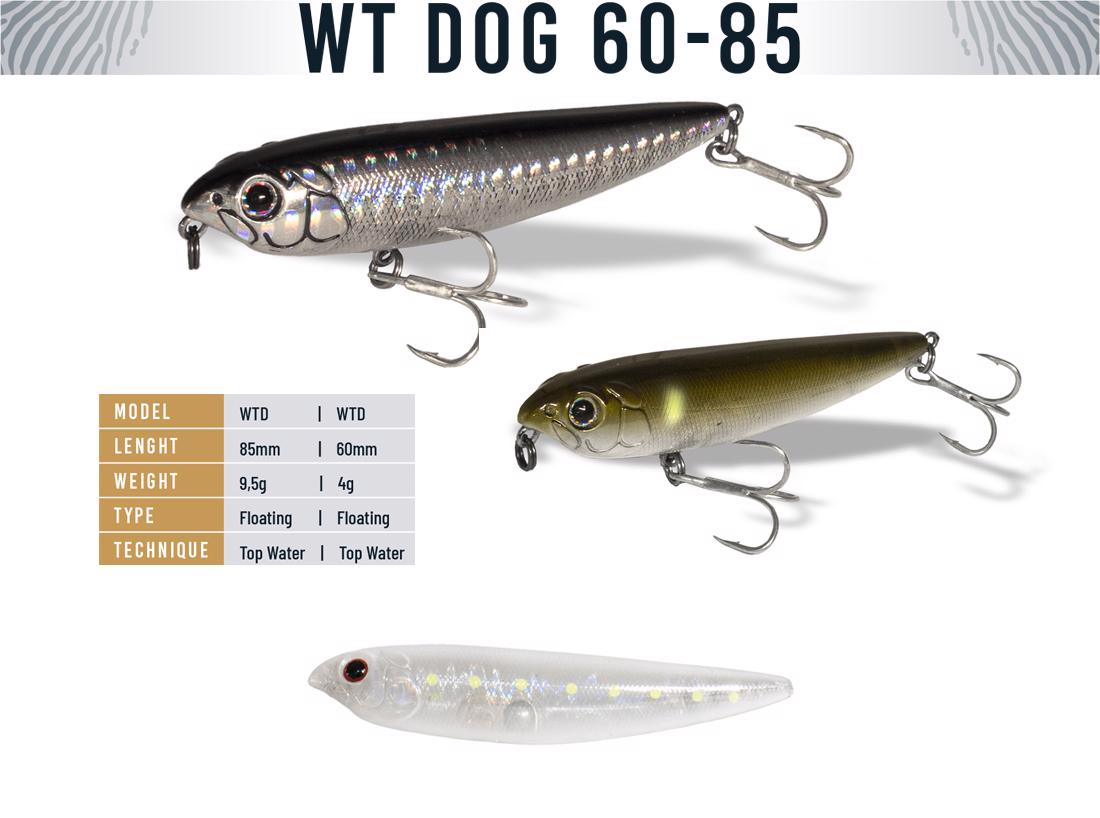 WT-DOG 85 8.5cm 9.5gr Ghost Sarda Glow