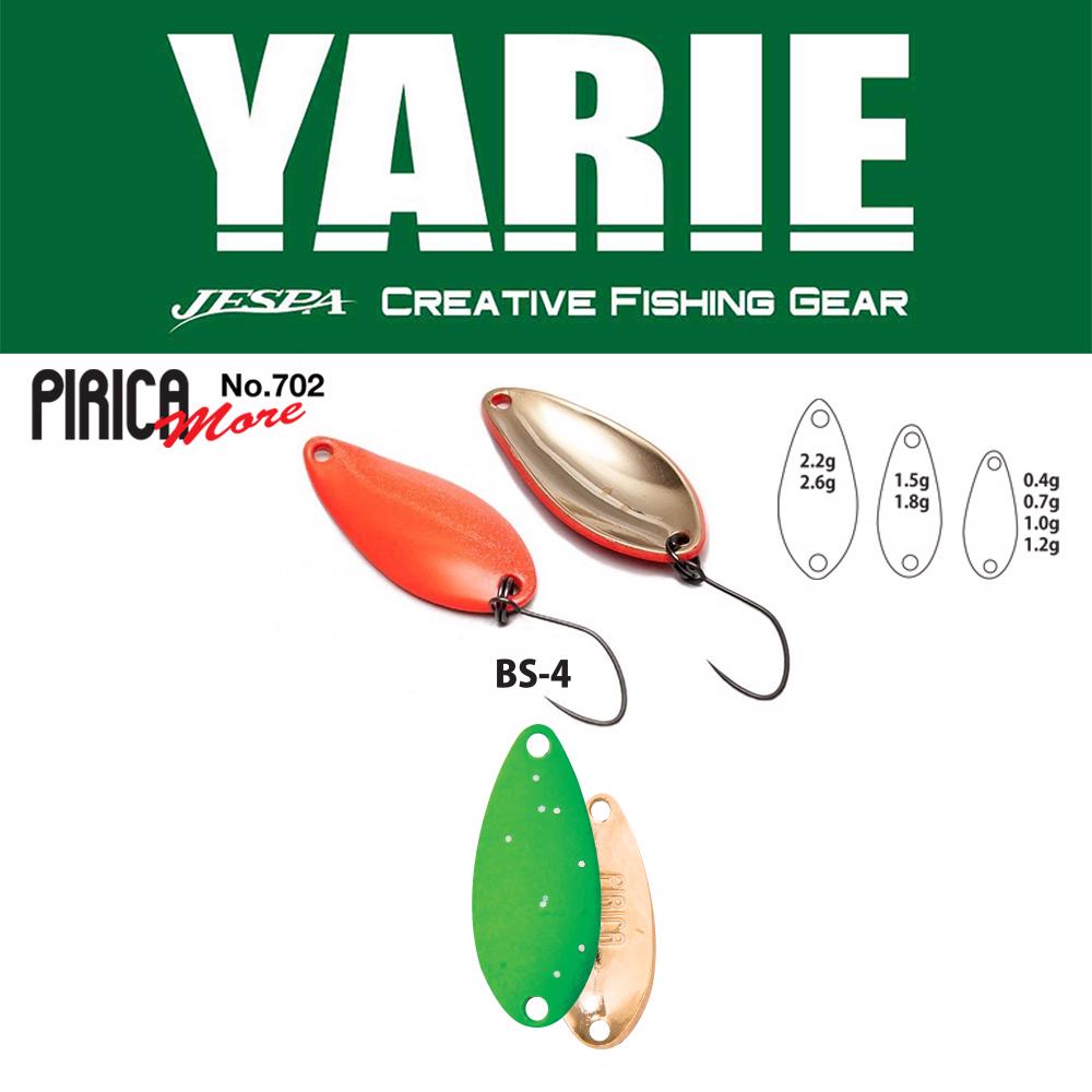 YARIE 702 PIRICA MORE 1.8gr BS-4 Lime Glitter
