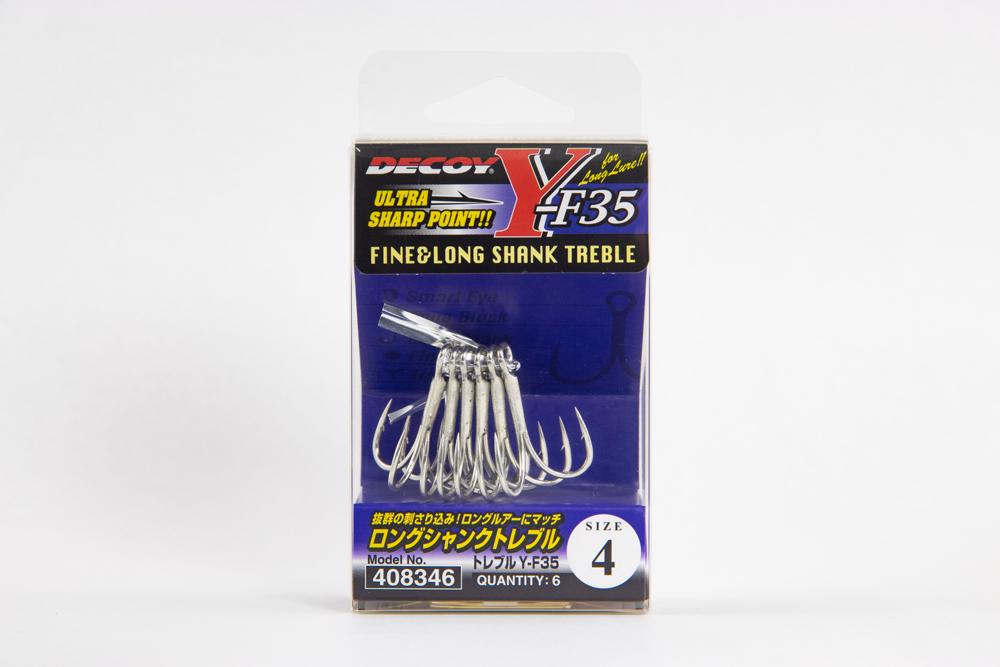 HÁRMAS HOROG DECOY Y-F35 LONG SHANK #4 Microbarb