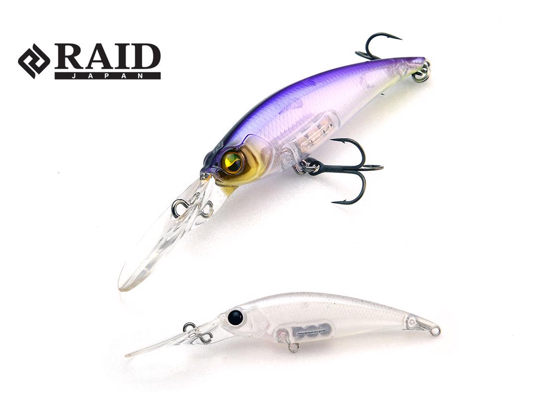 RAID LEVEL SHAD SPRINTER 68MR 68mm 5.9gr 010 Stealth White