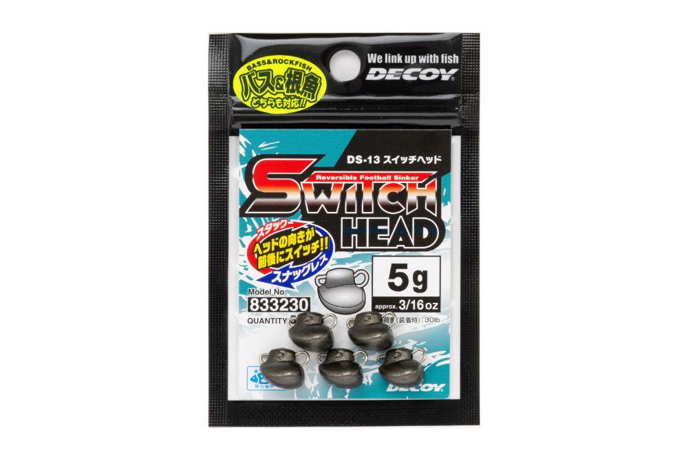 JIG FEJ ÓLOM DECOY DS-13 SWITCH HEAD 7gr
