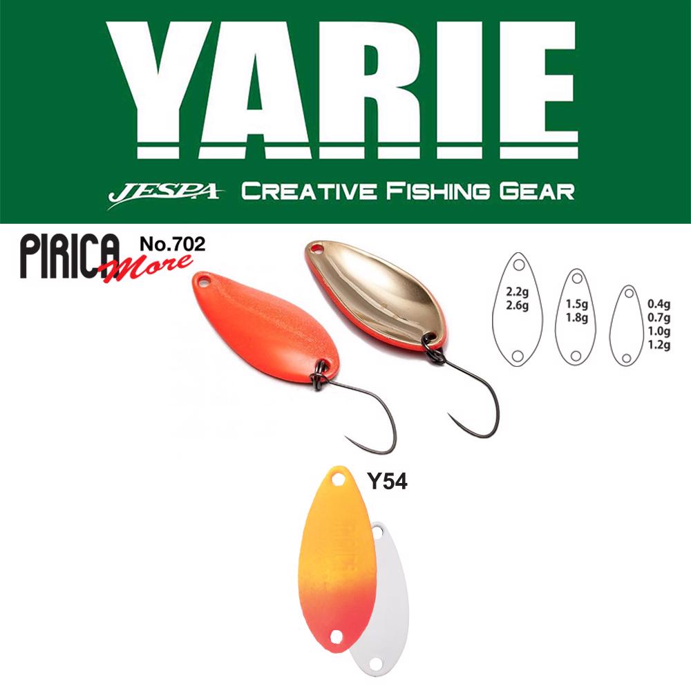 YARIE 702 PIRICA MORE 1.8gr Y54 Orange/Red
