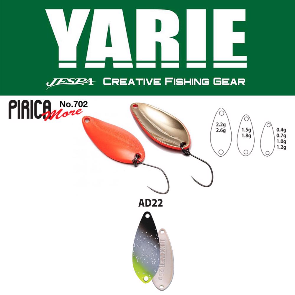 YARIE 702 PIRICA MORE 2.6gr AD22 Saber Silver