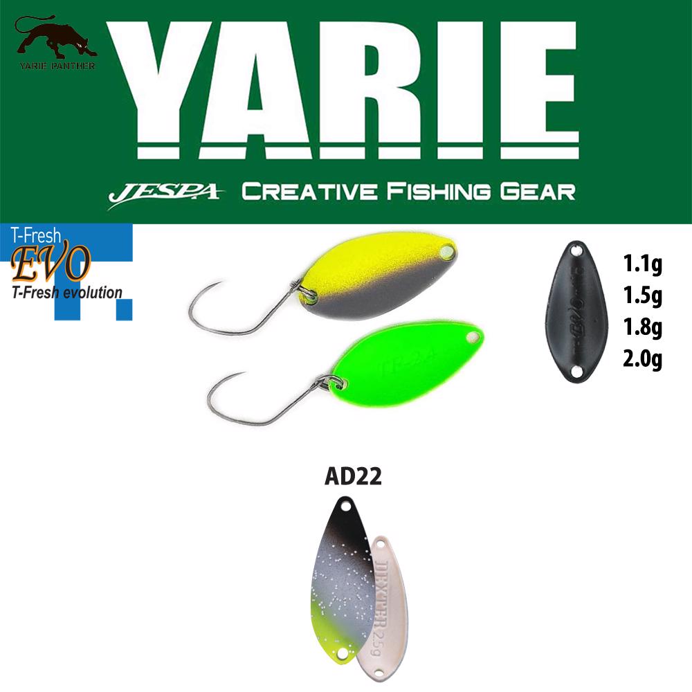 YARIE 710T T-FRESH EVO 1.8gr AD22 Saber Silver