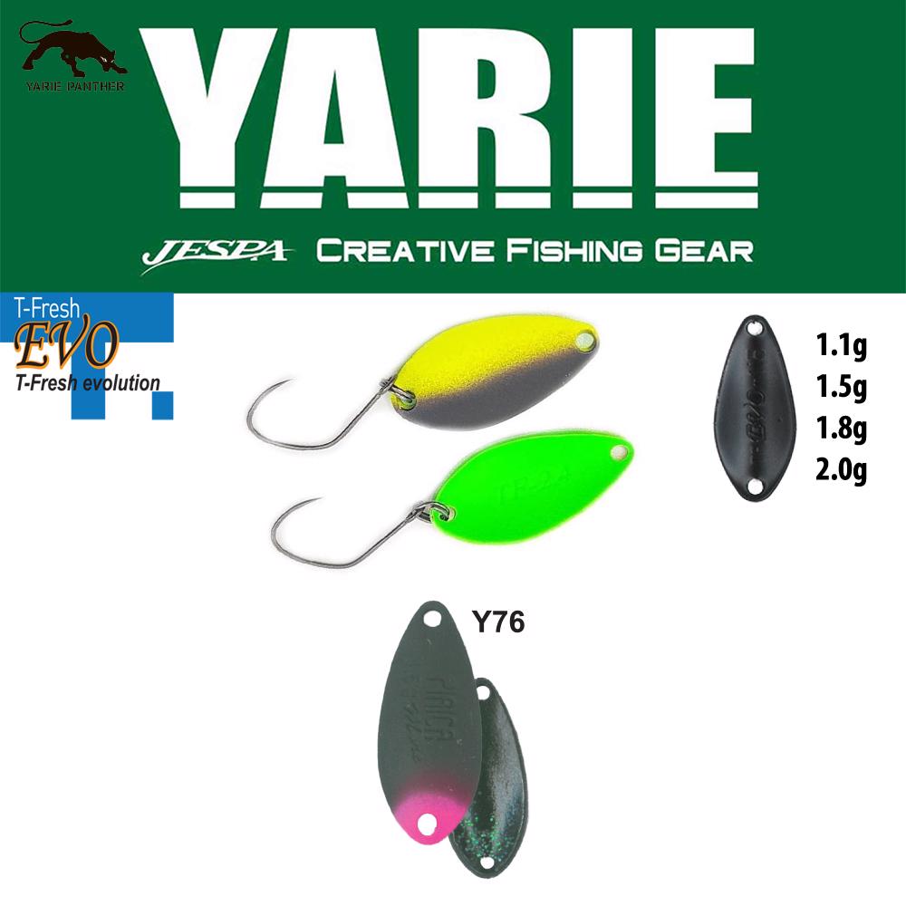 YARIE 710T T-FRESH EVO 2.0gr Y76 Olive/Pink Tail
