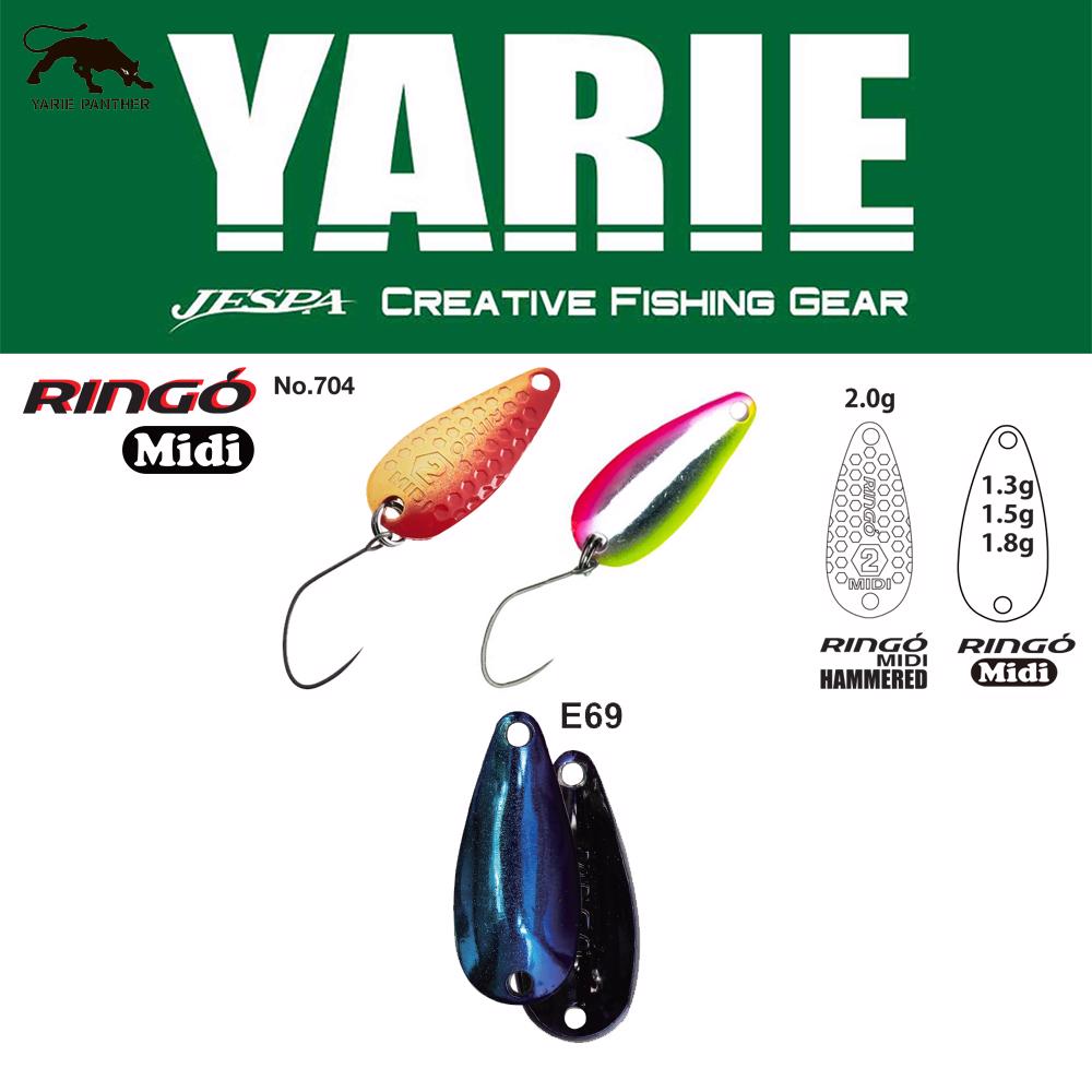 YARIE 704 RINGO MIDI 1.8gr E69 Fire Blue