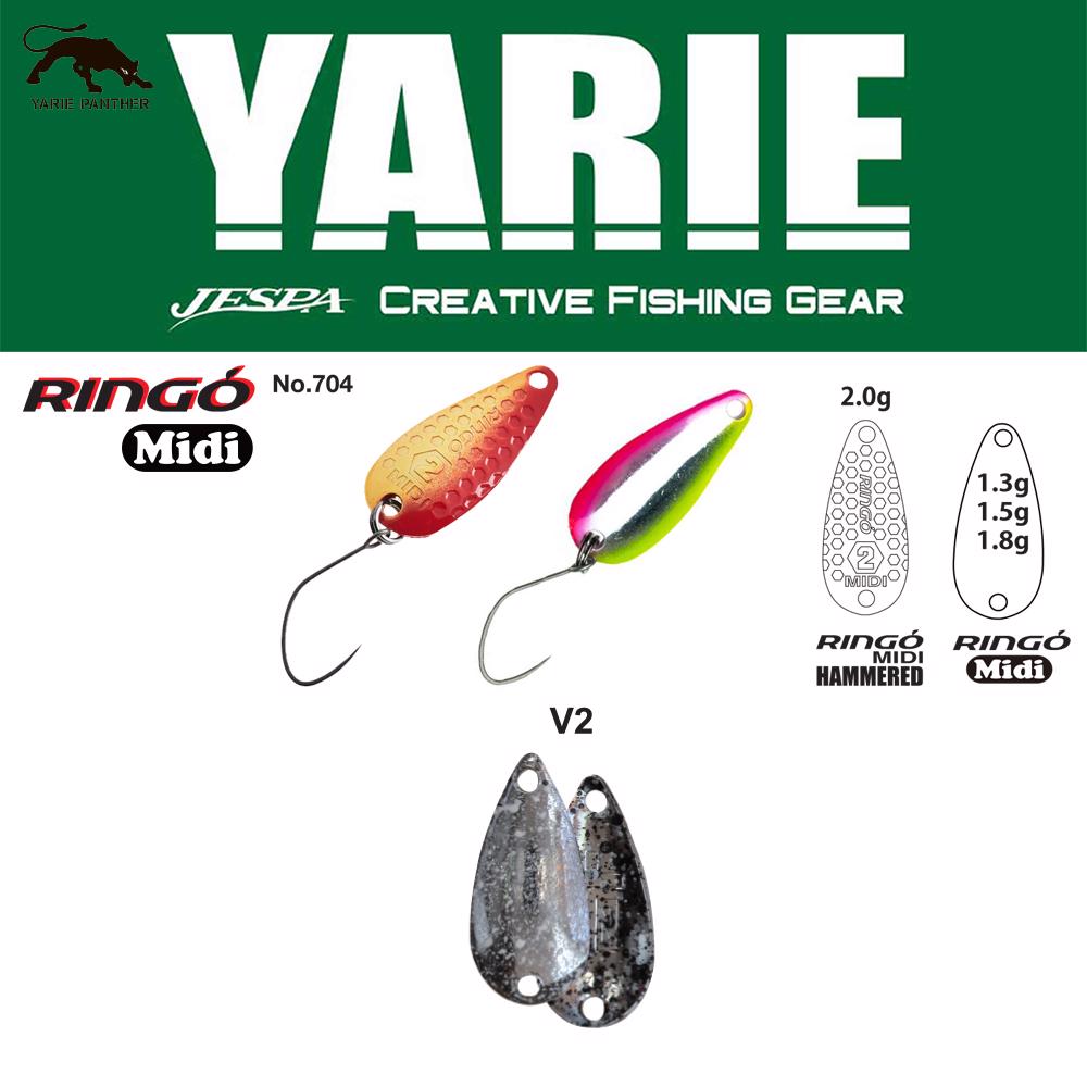 YARIE 704 RINGO MIDI HAMMERED 2.0gr V2 Naive Silver