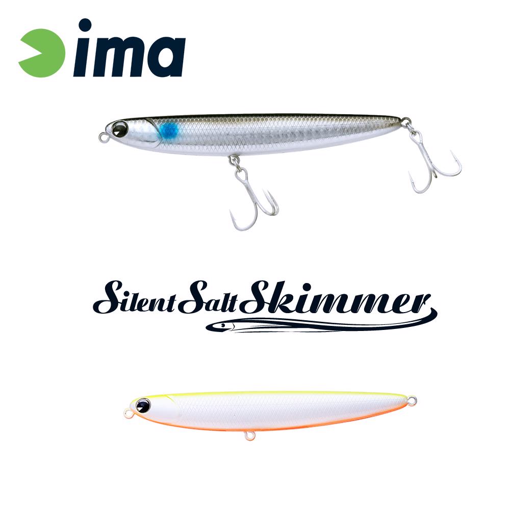 IMA SILENT SALT SKIMMER 110mm 13gr 102 Chart Back Pearl