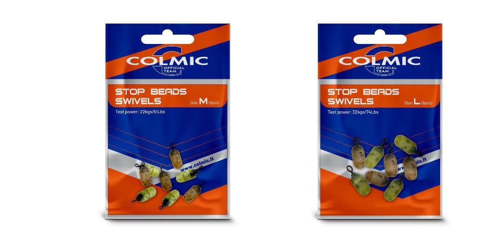 COLMIC STOP BEADS SWIVELS L #12 32kg