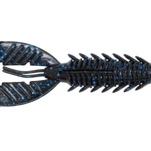 3.5" Adrenaline Craw Jr Black Blue Flake