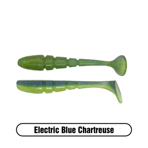 3.5" Pro Series Mini Swammer Electric Blue Chartreuse