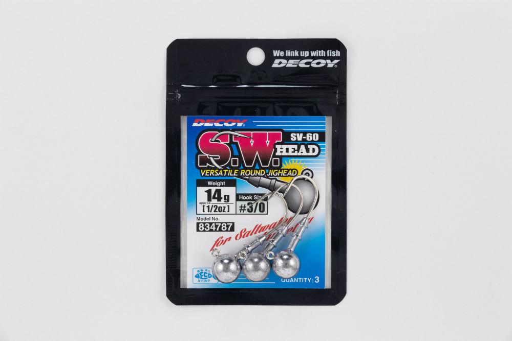 JIG FEJ DECOY SV-60 S.W HEAD ROUND #2 3.5gr