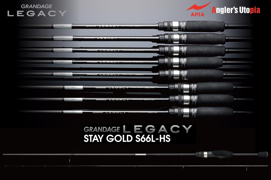 APIA GRANDAGE LEGACY STAY GOLD S66L-HS 1.98m 0.3-10gr