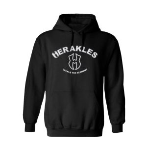 HERAKLES HOODIE BLACK 3XL