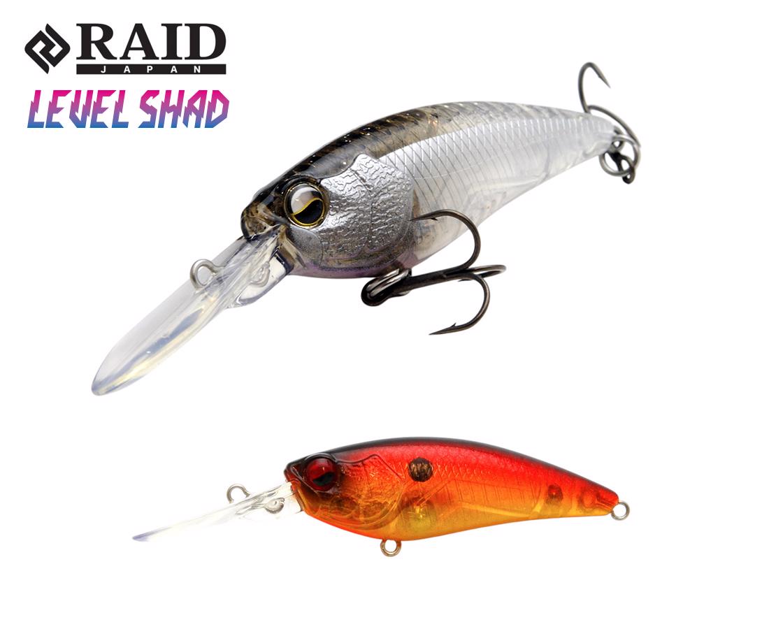 RAID LEVEL SHAD 50.3mm 4.3gr Su 035 Sparkling Red