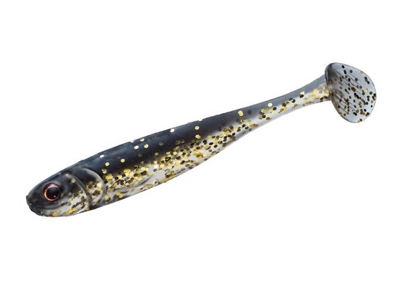 MAJOR CRAFT STABI SHAD SLIM 6" 15.3CM 23.5gr #004 Black Gold