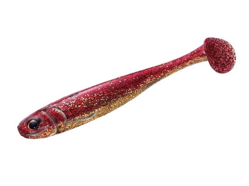 MAJOR CRAFT STABI SHAD SLIM 7" 17.8cm 37gr #001 Red Gold