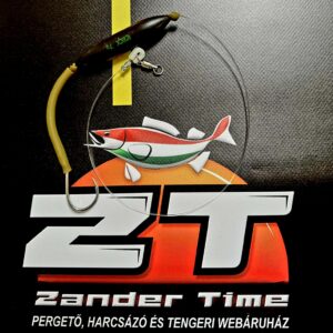 ZT Upose Rig ZECK alapanyagokból, 1 horog, 1 úszó - 60cm