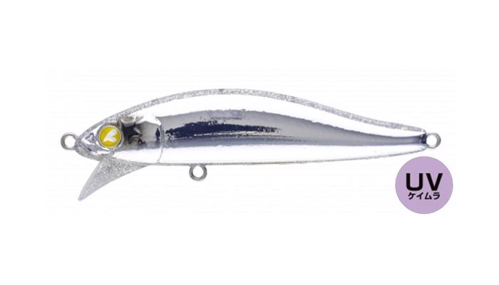 BLUEBLUE ZEPPER 80F 80mm 9gr JAPAN LIMITED Chameleon Diamond UV