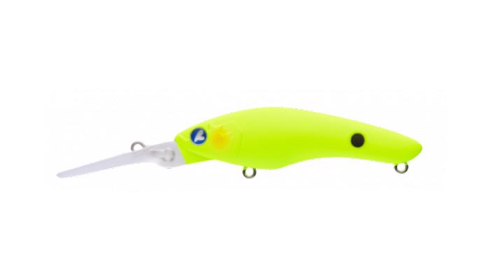 BLUEBLUE KUMIHON DEEP 75S 75mm 12gr #08 Matt Chartreuse