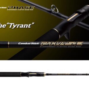 EVERGREEN COMBAT STICK PHASE PCSC-68H TYRANT BAITCAST 203cm 10.5-42gr