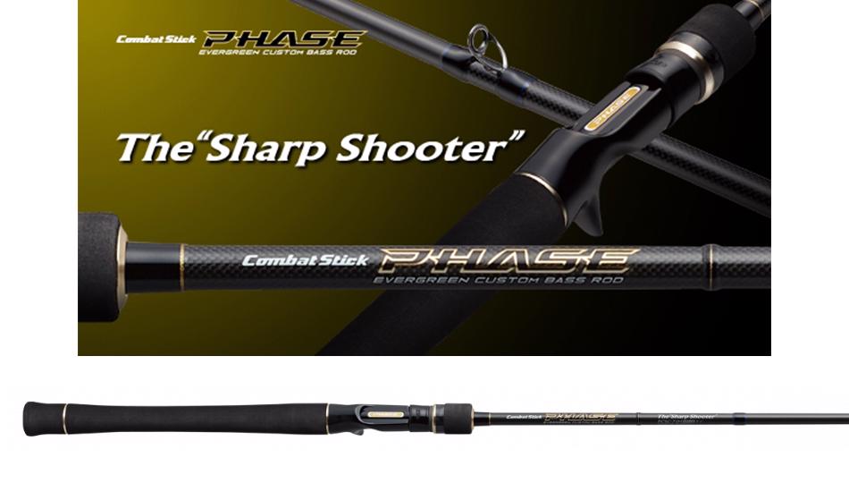 EVERGREEN COMBAT STICK PHASE PCSC-71M+ SHARP SHOOTER BAITCAST 216cm 7-56gr
