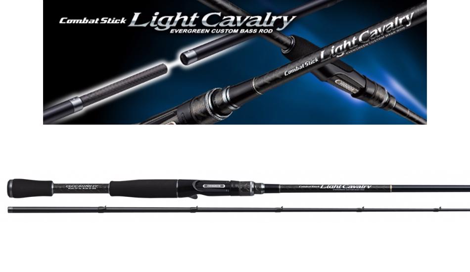 EVERGREEN LIGHT CAVARLY CLCC-611MH BAITCAST 211cm 7-28gr